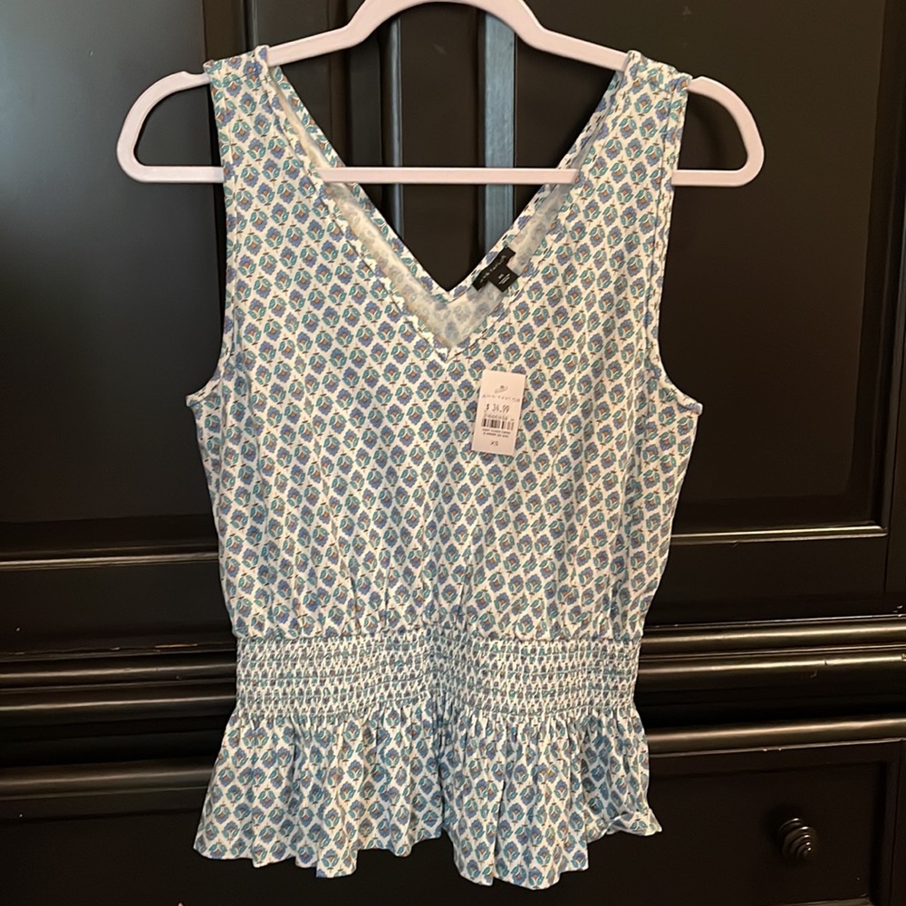 NWT Ann Taylor peplum top
